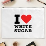 I love white sugar Cosmetic Bag (XXXL)