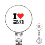 I love white sugar Stainless Steel Nurses Watch