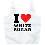 I love white sugar Full Print Recycle Bag (XL)