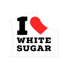 I love white sugar Women s Button Up Vest from ArtsNow.com Top Right