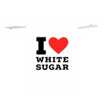 I love white sugar Lightweight Drawstring Pouch (M)