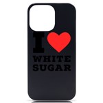 I love white sugar iPhone 14 Pro Max Black UV Print Case