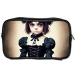 Cute Adorable Victorian Gothic Girl 4 Toiletries Bag (One Side)
