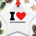 I love boysenberry  Ornament (Star)