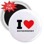 I love boysenberry  3  Magnets (100 pack)