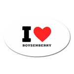 I love boysenberry  Oval Magnet