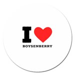 I love boysenberry  Magnet 5  (Round)