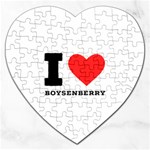 I love boysenberry  Jigsaw Puzzle (Heart)