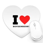 I love boysenberry  Heart Mousepad