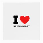 I love boysenberry  Medium Glasses Cloth (2 Sides)