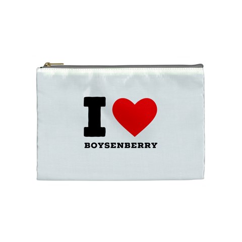 I love boysenberry  Cosmetic Bag (Medium) from ArtsNow.com Front