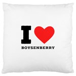 I love boysenberry  Large Cushion Case (One Side)