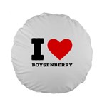 I love boysenberry  Standard 15  Premium Round Cushions