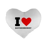 I love boysenberry  Standard 16  Premium Heart Shape Cushions