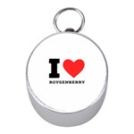 I love boysenberry  Mini Silver Compasses