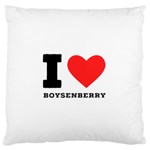 I love boysenberry  Large Premium Plush Fleece Cushion Case (One Side)