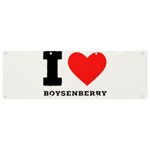 I love boysenberry  Banner and Sign 9  x 3 