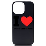 I love boysenberry  iPhone 14 Pro Max Black UV Print Case