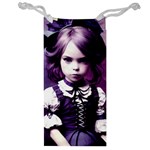 Cute Adorable Victorian Gothic Girl 6 Jewelry Bag
