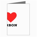 I love bourbon  Greeting Cards (Pkg of 8)