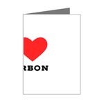 I love bourbon  Mini Greeting Card