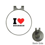 I love bourbon  Hat Clips with Golf Markers