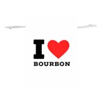 I love bourbon  Lightweight Drawstring Pouch (S)