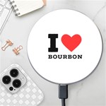 I love bourbon  Wireless Fast Charger(White)