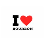 I love bourbon  Premium Plush Fleece Blanket (Extra Small)