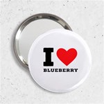 I love blueberry  2.25  Handbag Mirrors