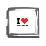 I love blueberry  Mega Link Italian Charm (18mm)