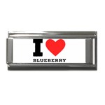 I love blueberry  Superlink Italian Charm (9mm)