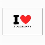 I love blueberry  Postcards 5  x 7  (Pkg of 10)