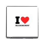 I love blueberry  Memory Card Reader (Square 5 Slot)