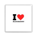 I love blueberry  Memory Card Reader (Square)