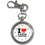 I love latte coffee Key Chain Watches