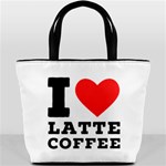 I love latte coffee Bucket Bag