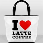 I love latte coffee Bucket Bag