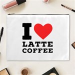 I love latte coffee Cosmetic Bag (XL)