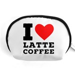 I love latte coffee Accessory Pouch (Medium)