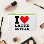 I love latte coffee Cosmetic Bag (XS)