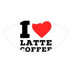 I love latte coffee Midi Sleeveless Dress from ArtsNow.com Skirt Back