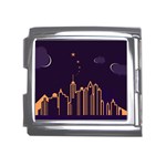 Skyscraper-town-urban-towers Mega Link Italian Charm (18mm)