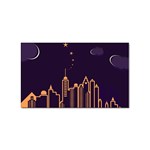 Skyscraper-town-urban-towers Sticker Rectangular (100 pack)