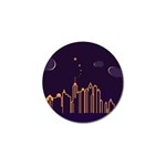 Skyscraper-town-urban-towers Golf Ball Marker (4 pack)