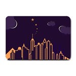 Skyscraper-town-urban-towers Small Doormat