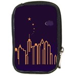 Skyscraper-town-urban-towers Compact Camera Leather Case