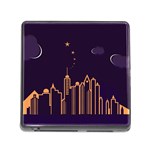 Skyscraper-town-urban-towers Memory Card Reader (Square 5 Slot)