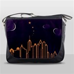 Skyscraper-town-urban-towers Messenger Bag