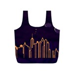 Skyscraper-town-urban-towers Full Print Recycle Bag (S)